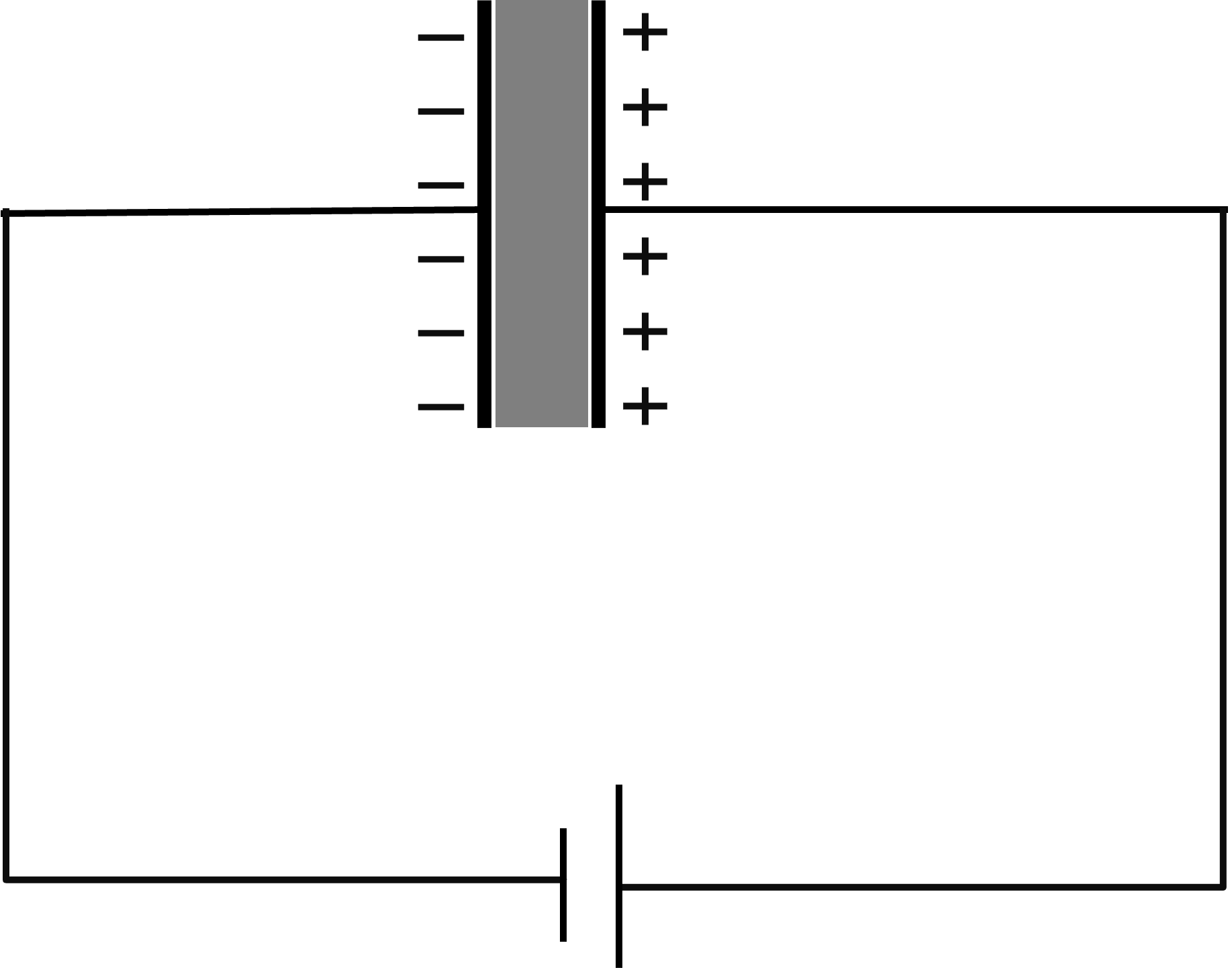 charged capacitor
