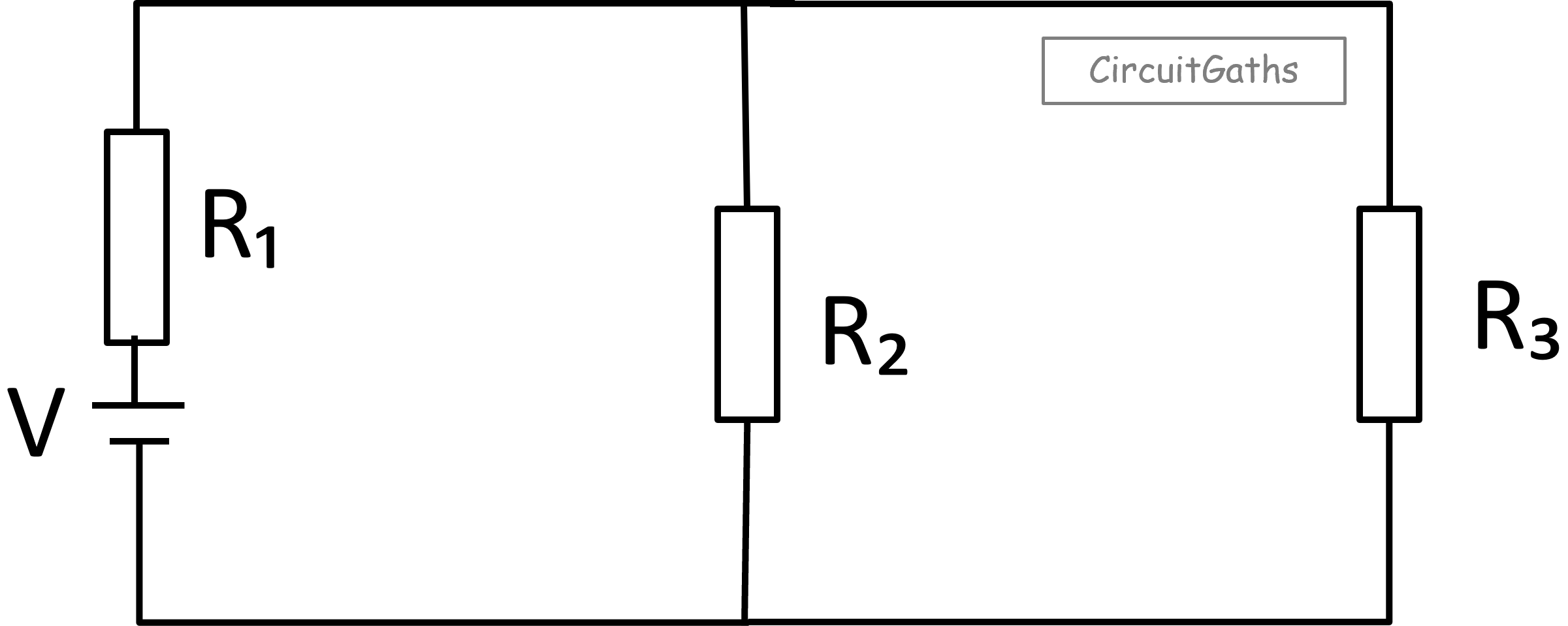 Series-parallel circuit