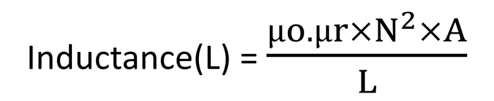 formular for inductance