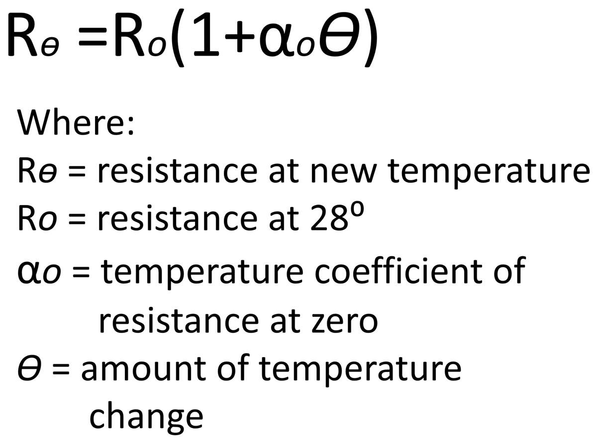 resistance formula
