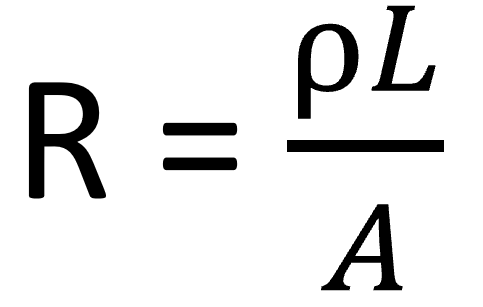 formula of resistance