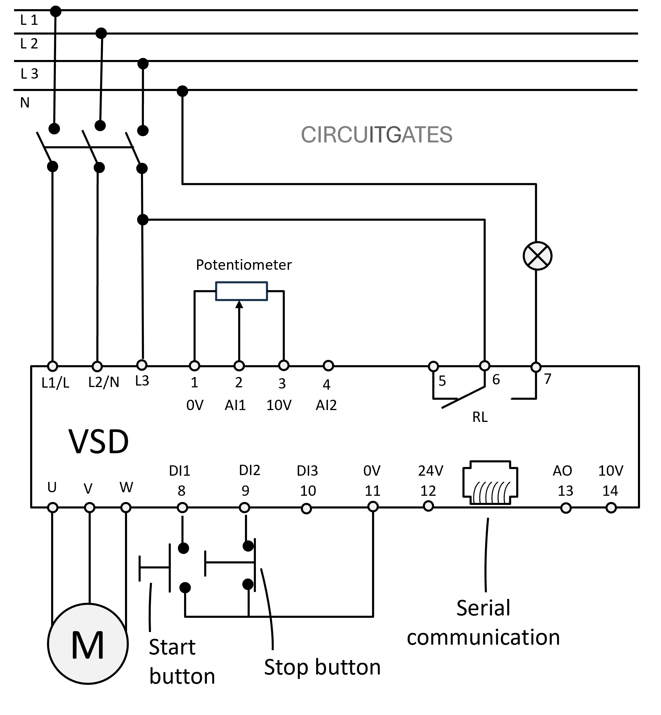 ammeter measuring current